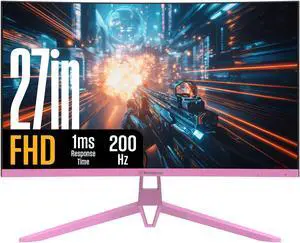 Westinghouse 27" Full HD Curved Gaming Monitor - Pink WC27RX6250P