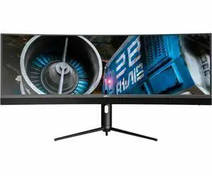 Mobile Pixels 45" Class Dual Quad HD (DQHD) Curved Screen Gaming OLED Monitor   119-1002P01
