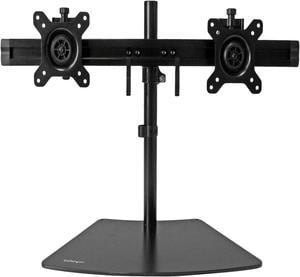 StarTech.com ARMBARDUO Dual Monitor Stand - Crossbar - Supports Monitors up to 24" - Vesa Mount - Adjustable Computer Monitor Arm