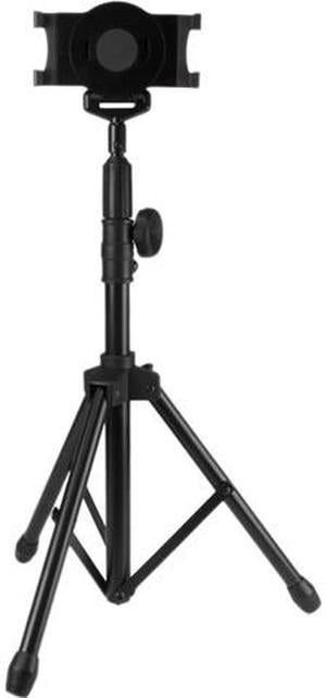 StarTech STNDTBLT1A5T Tripod Floor Stand for Tablets  Universal tablet mount from 7" to 11” (maximum tablet thickness: 11.5 mm)  Collapsible stand 360° head rotation