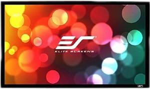 Elite Screens SableFrame ER100WH1-A1080P3 Fixed Frame Projection Screen - 100" - 16:9 - Wall Mount