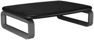 Kensington 60089 Monitor Stand Plus with SmartFit System for up to 24" screens, Black/Gray