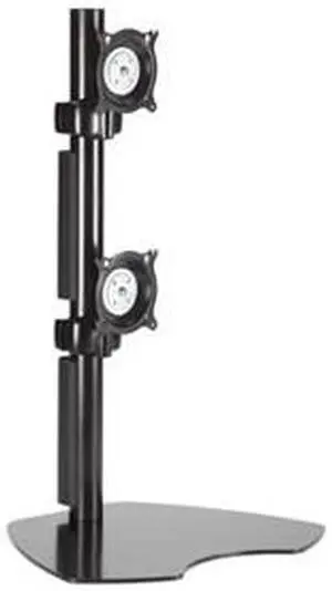 CHIEF KTP230B Flat Panel Dual Vertical Monitor Table Stand