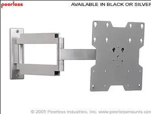 Peerless SA740P Articulating LCD Wall Arm Black
