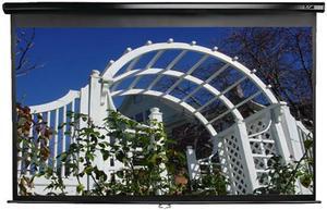 Elitescreens 120" HDTV(16:9) Manual Manual Ceiling/Wall Mount Manual Pull Down Projection Screen (120" 16:9 AR) (MaxWhite) M120XWH2