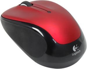 Logitech M325 RF Wireless Optical 1000dpi Mouse, Red, 910-002651