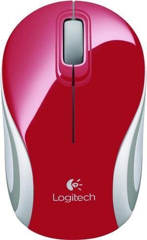 Logitech Wireless Mini Mouse M187 Red