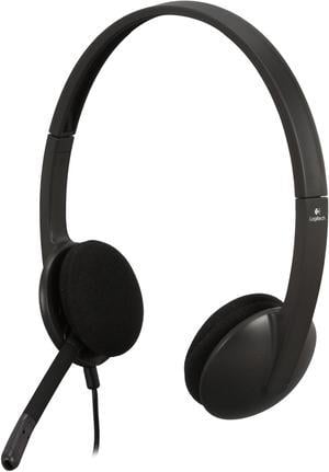 Logitech H340 USB Connector Supra-aural Headset