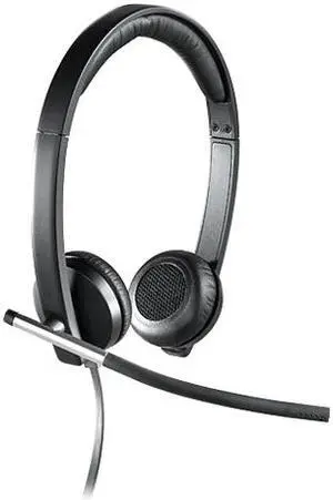 Logitech 981-000519 USB Connector Supra-aural H650e Dual USB Wired Headset