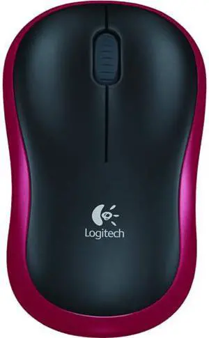Logitech 910-002237 Red USB RF Wireless Optical Mouse