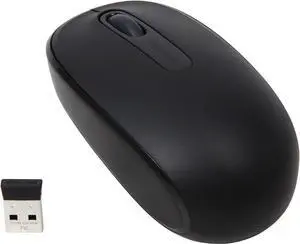 Microsoft Wireless Mobile Mouse 1850 - Black (U7Z-00001)