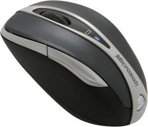 Microsoft Bluetooth Notebook Mouse 5000 for Business Silver/ Black 4 Buttons 1 x Wheel  Laser