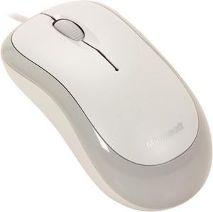 Microsoft Basic Optical Mouse, White (P58-00062)