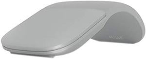 Microsoft Surface Arc FHD-00002 Light Gray 2 Buttons Bluetooth Bluetooth Wireless Mouse, Bluetooth 4.1 - Light Grey