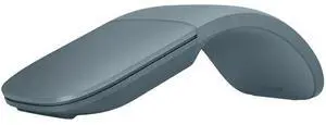 Microsoft - Surface Arc Bluetooth BlueTrack Ambidextrous Mouse - Wireless - Ocean Blue