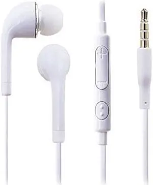 4XEM White 4XSAMEARWH Earbud Earbud Earphones For Samsung Galaxy/Tab