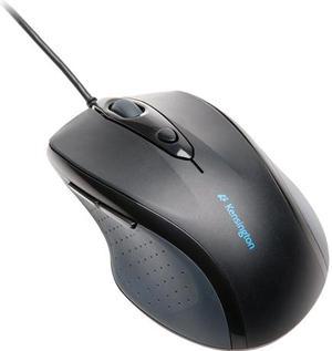 Kensington Pro Fit Full-Size Mouse K72369US Black 1 x Wheel USB Wired Optical Mouse