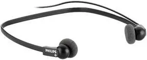 Philips LFH 334 Stereo Headphone, Black