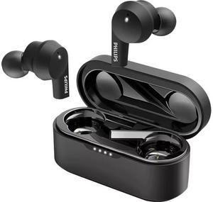PHILIPS In-Ear True Wireless Earbuds Bluetooth Active Noise Cancellation - Black (TAT5505BK/00)