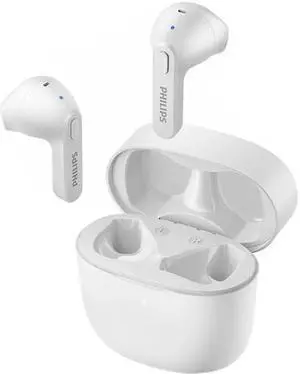 Philips T2236 TWS In-Ear IPX4 18 Hours Play Time Microphone White