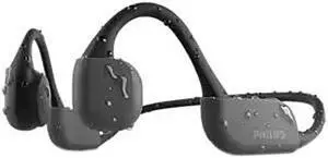 Philips A6606 Bone conduction neckband, IP67 waterproof and sweat-proof, running light, 9 hous play time from a single charge, Bluetooh 5.2, Bone Conduction acoustic drive with open ear design (TAA660
