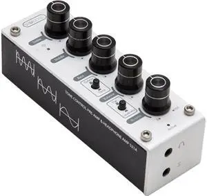 SYBA SD-DAC63106 Input:

3.5mm Line-In 1 - To stereo audio source 3.5mm Line-In 2 - To stereo audio source USB Power (Micro USB 5V input)

Output:

3.5mm Headphone Jack 3.5mm Line-Out - To Active spea