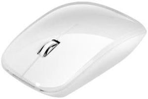Adesso iMouseM300W White bluetooth 3.0 low profile "sleek" feel, comfort design, Optical scroll mouse for Mac and Windows OS