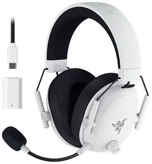 Razer BlackShark V3 Wireless Esports Headset - Bluetooth, Wired - Over-Ear - 12 - 28000 - Hybrid Fabric and Leatherette Memory Foam Cushions - RZ04-05410400-R3U1 Razer BlackShark V3 Wireless Esports Headset - Bluetooth, Wired - Over-Ear - 12 - 28000 - Hybrid Fabric and Leatherette Memory Foam Cushions - RZ04-05410400-R3U1