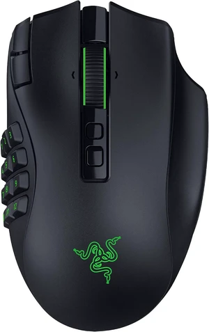 Razer Naga V3 Pro Wireless MMO Gaming Mouse with Swappable Side Plates,23 Programmable Buttons w/ 3 Swappable Side Plates, HyperScroll Tilt Wheel, 280 Hr Battery, Multi-Mode Connectivity Razer Naga V3 Pro Wireless MMO Gaming Mouse with Swappable Side Plates,23 Programmable Buttons w/ 3 Swappable Side Plates, HyperScroll Tilt Wheel, 280 Hr Battery, Multi-Mode Connectivity