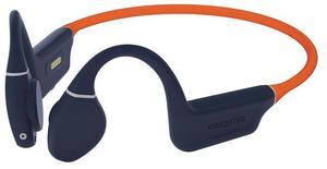 Creative Outlier Free Pro+ Wireless Waterproof Bone Conduction Headphones with Adjustable Transducers - Blue Orange