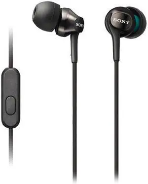 SONY MDR-EX15AP/B Canal Fashion Color EX Headset