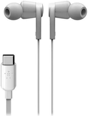 Belkin ROCKSTAR White G3H0002BTWHT USB-C Connector Headphones with USB-C Connector
