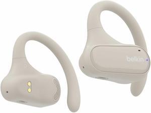 Belkin SoundForm ClearFit True Wireless Open-Ear Earbuds (Sand)
