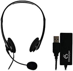 Nuance HS-GEN-C-USB Analog Headset & USB Adapter Combo
