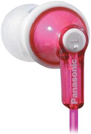 Panasonic Pink RP-HJE120-P Canal Pink Earbud Headphones Panasonic Pink RP-HJE120-P Canal Pink Earbud Headphones