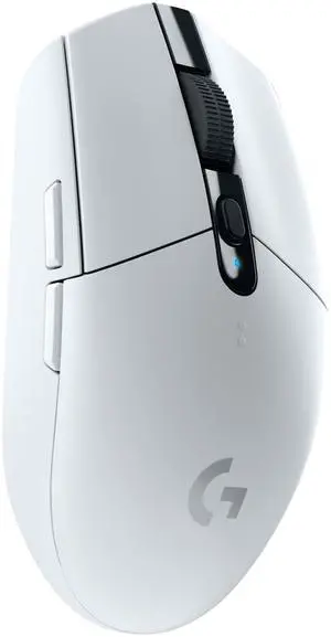 Logitech G305 LIGHTSPEED Wireless Gaming Mouse, Hero 12K Sensor, 12,000 DPI, Lightweight, 6 Programmable Buttons, 250h Battery Life, On-Board Memory, PC/Mac - White