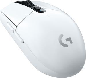 Logitech G305 LIGHTSPEED Wireless Gaming Mouse, Hero 12K Sensor, 12,000 DPI, Lightweight, 6 Programmable Buttons, 250h Battery Life, On-Board Memory, PC/Mac - White