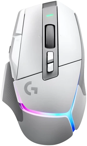 Logitech G502 X PLUS LIGHTSPEED Wireless RGB Gaming Mouse - Optical mouse with LIGHTFORCE hybrid switches, LIGHTSYNC RGB, 44K Gaming Sensor, Compatible with PC - macOS/Windows - White Logitech G502 X PLUS LIGHTSPEED Wireless RGB Gaming Mouse - Optical mouse with LIGHTFORCE hybrid switches, LIGHTSYNC RGB, 44K Gaming Sensor, Compatible with PC - macOS/Windows - White