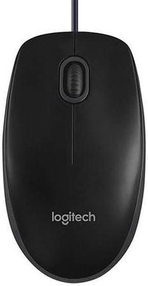 Logitech B100 Black 3 Buttons 1 x Wheel USB Wired Optical Optical USB Mouse