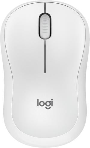 Logitech M240 Silent Bluetooth Mouse, Wireless, Compact, Portable, Smooth Tracking, 18-Month Battery, for Windows, macOS, ChromeOS, Compatible with PC, Mac, Laptop, Tablets (Off-white)