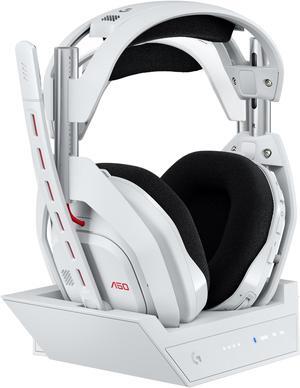 Logitech A50 Circumaural Wireless Gaming Headset w/ Mic - White