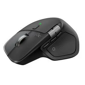 Logitech MX Master 4 - Wireless Bluetooth Mouse with Ultra-fast Scrolling, Ergo, haptic feedback, Customize vibration intensity - Black