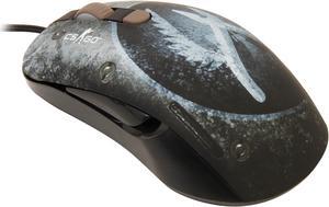 SteelSeries Kana CounterStrike GO 62031 Gray 6 Buttons 1 x Wheel USB 2.0 Wired Optical Gaming Mouse