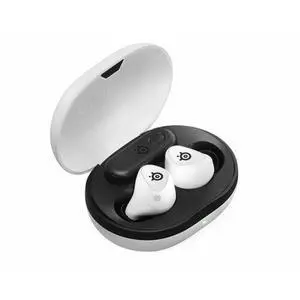SteelSeries Arctis GameBuds Gaming Earset - Stereo - True Wireless - Bluetooth/RF - 20 Hz to 20 kHz - Earbud - Binaural - In-ear - Noise Canceling - White SteelSeries Arctis GameBuds Gaming Earset - Stereo - True Wireless - Bluetooth/RF - 20 Hz to 20 kHz - Earbud - Binaural - In-ear - Noise Canceling - White