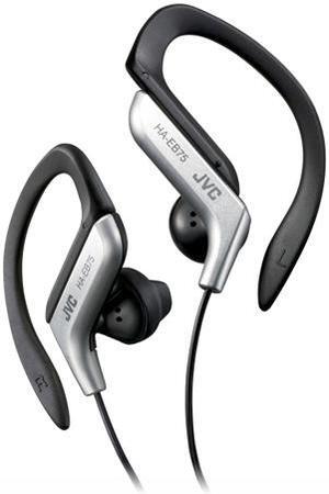 JVC  HA-EB75  Silver Ear-Clip Headphone For Light Sports With Bass Enhancement