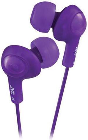 JVC HA-FX5-V 3.5mm Connector Inner-Ear Gumy Plus Headphone - Violet