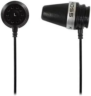 Koss Pathfinder In-Ear Earbuds with Volume Control, Black