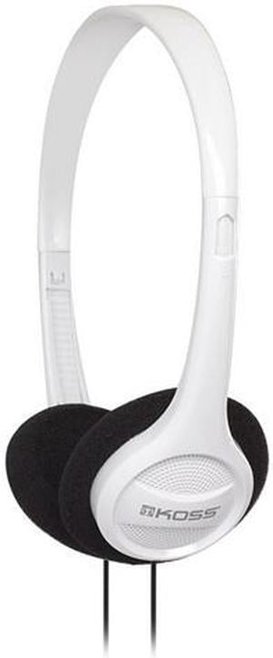 Koss KPH7 On-Ear Portable Stereo Headphones, White