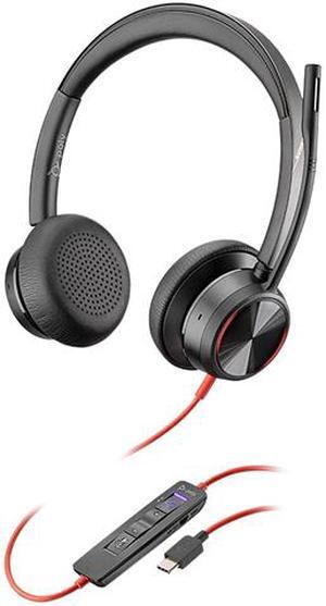 PLANTRONICS Blackwire 8225 USB-C Connector Headset, Microsoft, USB-C