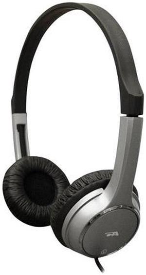 Cyber Acoustics Silver ACM-7000 3.5mm Connector Stereo Headphones for Kids